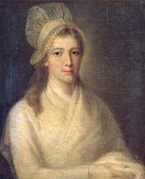 Charlotte Corday by Jean-Jacques Hauer (Public Domain)