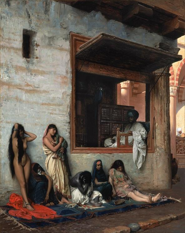 The Slave market by Jean-Léon Gérôme (1871) (Public Domain)