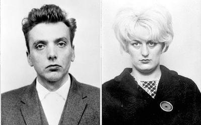 Ian Brady and Myra Hinley – the Moors Murders. Myra died in prison in 2002 aged 60 after serving 36 years in prison (Public Domain)